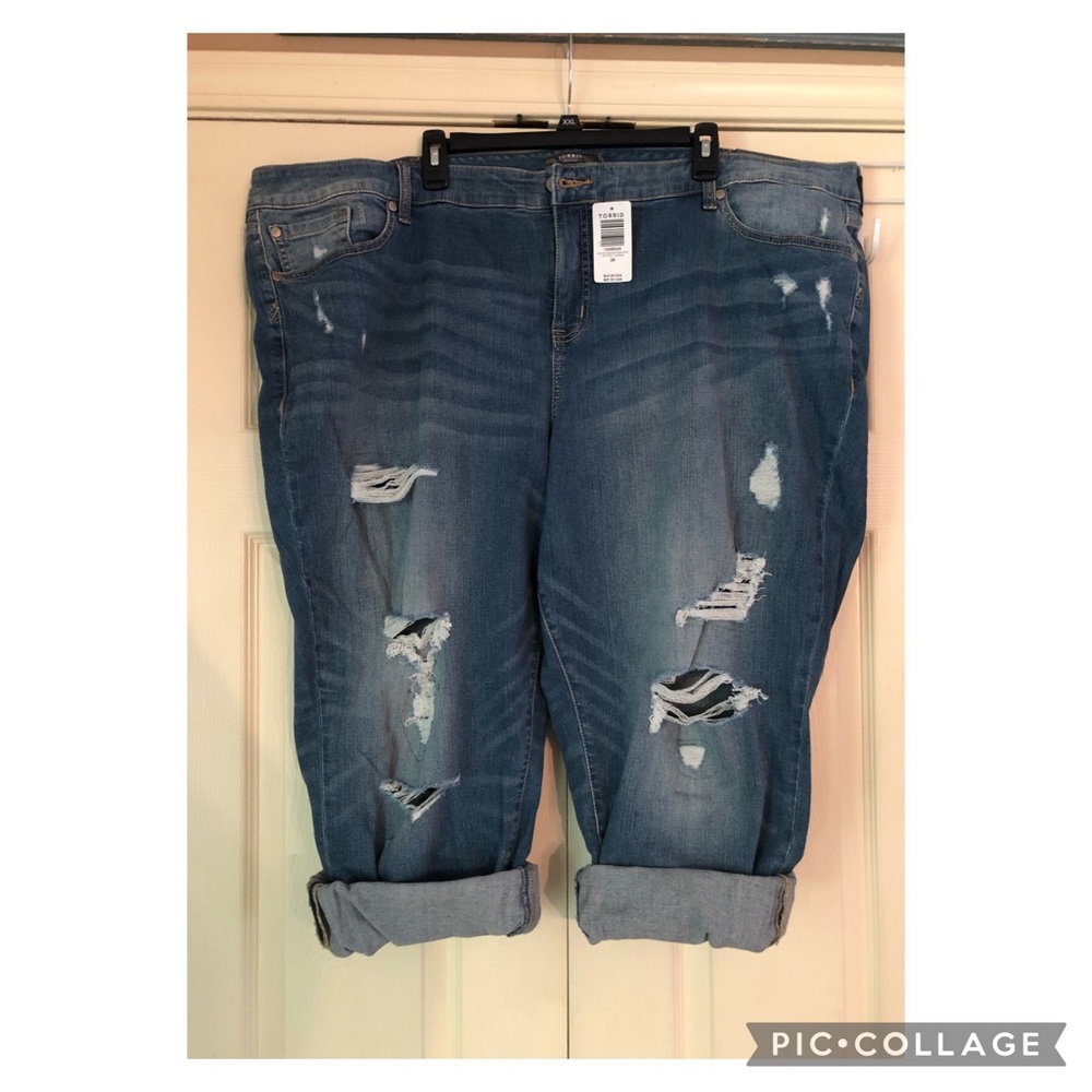 Torrid Ripped Jeans, brand new with tags.